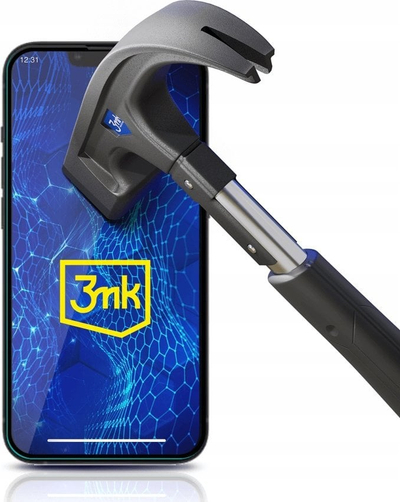 Заштитно стакло 3mk HardGlass Max Lite за Redmi Note 13 Pro Plus, 0.3mm, 9H, црно