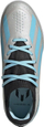 Këpucë futbolli Adidas X 3 Junior Messi, për bar sintetik, për kalamaj, ngjyrë argjendtë