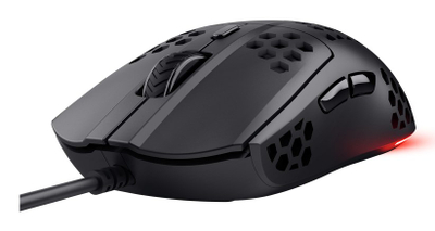 Гејминг глушец Trust GXT 928 Helox, со кабел, 6400 DPI, црн
