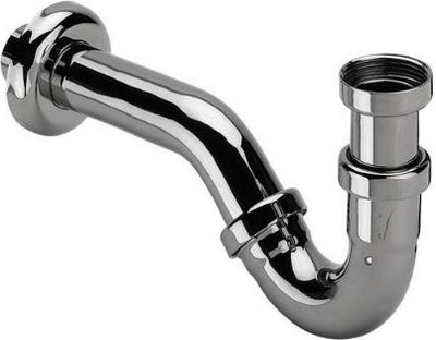 Sifon tubi Viega, 5/4", krom