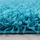 Tapet Ayyildiz Carpets Life Shaggy 1500, me push të gjatë, drejtkëndor, ngjyrë turkeze