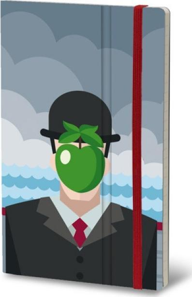 Блок тетратка за белешки Stifflex Magritte, 5" x 8", 192 страници, со еластика