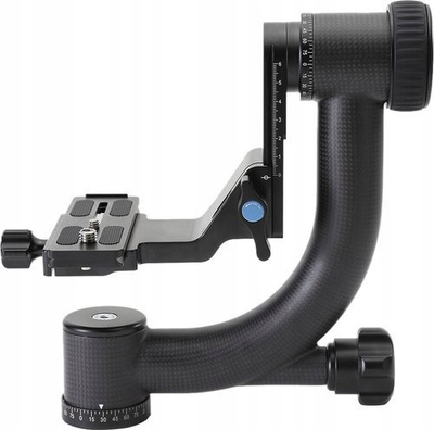 Kokë gimbal Sirui PH-20, fibër karboni, për tripod, e zezë