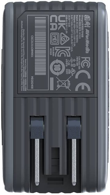 Полнач хаб AVerMedia CORE GO GC313, 100W GaN, 3 порти, бел
