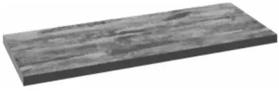 Банак за бања Lamos OTTIMA Full Countertop, 120cm, отпорен на влага, бел