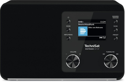 Radio TechniSat DigitRadio 307 BT, e zezë