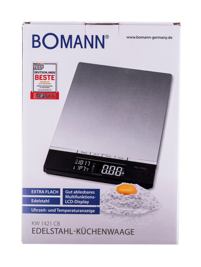Peshore kuzhine Bomann KW 1421 CB, 5kg, ekran LCD, inox