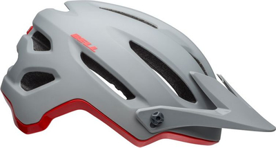 Helmetë për biçikletë MTB 4Forty Integrated MIPS, M (55-59 cm), e hirtë/ e kuqe