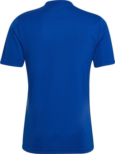 Bluzë sportive adidas Entrada 22 Graphic Jersey M HF0116, poliester i riciklum, teknologji Aeroready, blu me të bardhë