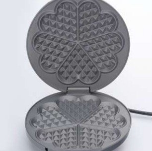 Aparat për vafla Cloer CLO1625, 930W, 16cm, metalik