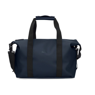 Çantë udhëtimi Rains Hilo Weekend Bag Small, që s’e kap uji, me rrip shpatulle, blu e errët