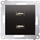 Karikues Kontakt-Simon Simon54, 2xUSB, 2.1A 5V/DC, antracit