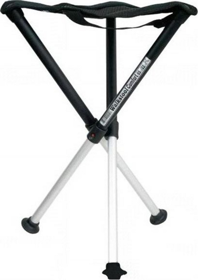 Stol palosës Walkstool Comfort 55 L, teleskopik, 55 cm, i zi