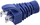 Kapak mbrojtës kabllo rrjeti Microconnect CONB65B, Cat5e Cat6 Cat6A, paketim 100 copë, blu