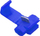 Lidhës kabllosh univerzal Quick Coupler Quick Connector, set 2 copë, 1.0–2.5 mm, blu