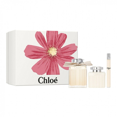 Set Chloé, EDP, 100 ml + locion trupi, 100 ml + EDP, 10 ml