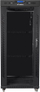 Kabinet rrjeti Lanberg Standing Cabinet 19" FF01-6827-12BL, 27U, 800kg, i zi