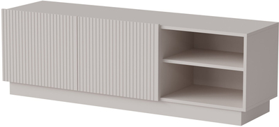 Kabinet TV LIVERTI 150x42x48, me rafte, ngjyrë cashmere