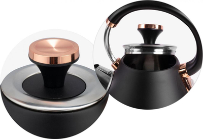 Vluese uji Berdsen BD-701, 2200W, 1.7L, e zezë / bronztë