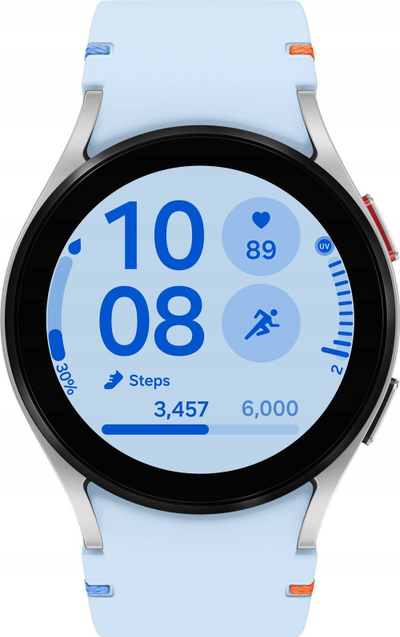 Smartwatch Samsung Galaxy Watch FE 40.4mm, Bluetooth, xham safiri, blu e çelët
