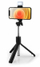 Selfie stick tripod RoGer R1S, 67cm, telekomandë Bluetooth, i zi