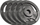 Set peshash gize Rebel Active RBA-2133, 4x2.5kg, vrimë 31mm, gri e errët