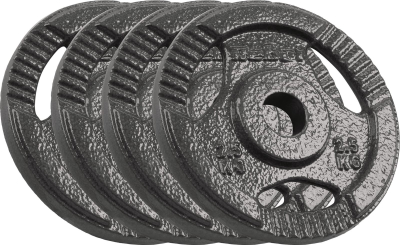 Set peshash gize Rebel Active RBA-2133, 4x2.5kg, vrimë 31mm, gri e errët