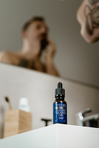 Vaj për mjekër Steve's No Bull***t Short Beard Oil, 30 ml