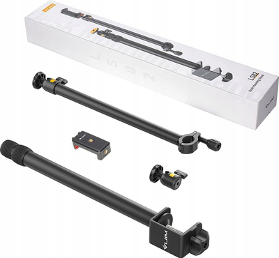 Tripod tavoline Ulanzi LS02 Metal, krah i artikuluar, 105 cm, i zi