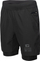 Shorce sportiv për meshkuj Northfinder WELBY, me tights të integruara, material që thahet shpejt, i zi