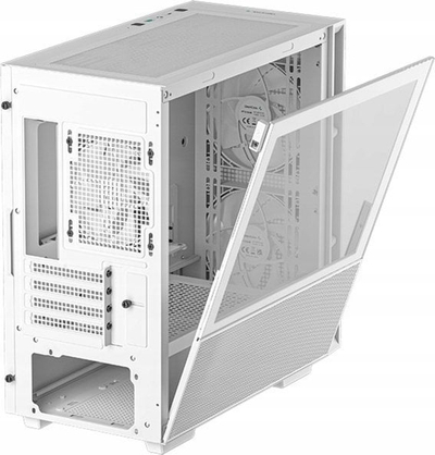 Kasë Deepcool CH360 ARGB, e bardhë, Mini Tower