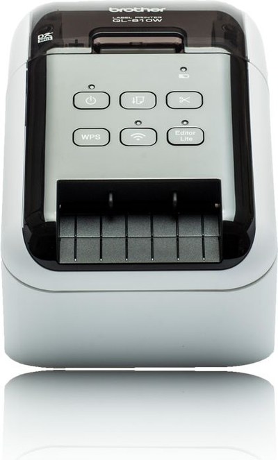 Printer etiketash Brother QL-810W, termik, WiFi, i bardhë