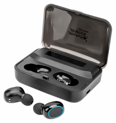 Dëgjuese in-ear Manhattan Sound Science(180382), wireless, bluetooth 5.0, powerbank 1200mAh