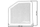 Filter ajri panel Simota OT016, 240x237mm, për motor, blu