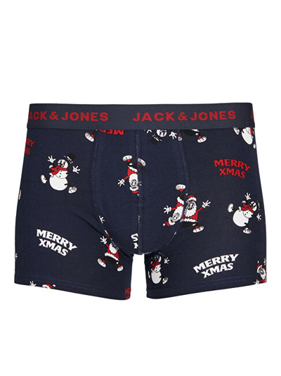 Set mbathje dhe qorape për meshkuj Jack&Jones Jachappy Xmas Giftbox, të zeza