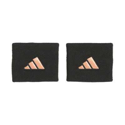Byzylyk sportiv për kyç dore Adidas AE Wristband, set 2 copë, madhësia L, i zi