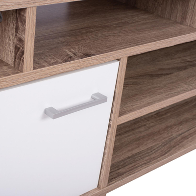 Komodë për TV Scott 123×39,5×35,5-45,5 cm (HM8766.01), bardhë