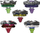 Set lodrash Beyblade X Xtreme Battle, Beystadium 44 x 36 cm, 2 topsa metalik, shumëngjyrësh