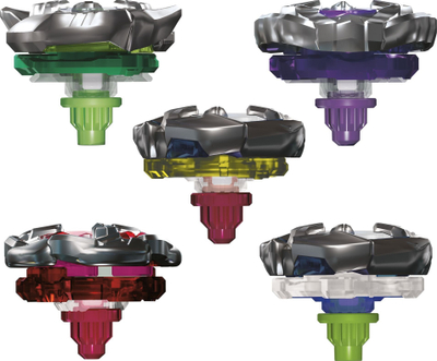 Set lodrash Beyblade X Xtreme Battle, Beystadium 44 x 36 cm, 2 topsa metalik, shumëngjyrësh