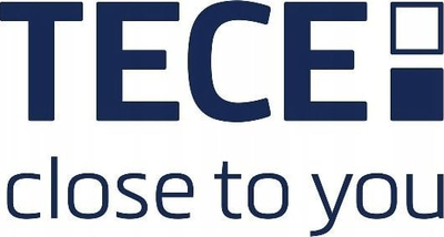 Pjesë murale TECE Logo-Push, bronz, D 16 x 15/21