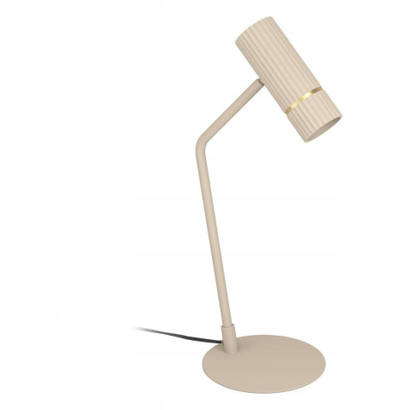 Lampë tavoline EGLO Caminia LED, 48.5cm, çelik, ngjyrë rëre