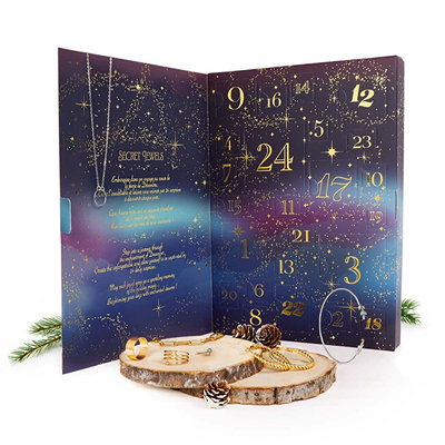 Advent Calendar Troli sTO4622 me asksesorë për femra, 24 aksesorë