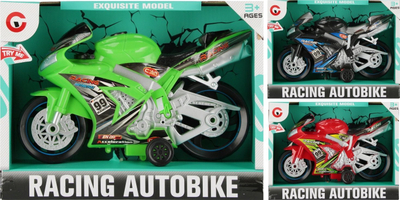 Lodër motoçikletë Mega Creative 9919C, me bateri, shumëngjyrëshe