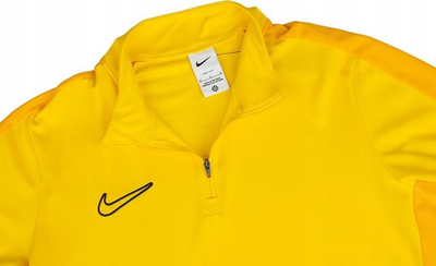 Bluzë sportive Nike Academy 23 Drill Top M DR1352 719, Dri FIT, me zinxhir çerek, e verdhë