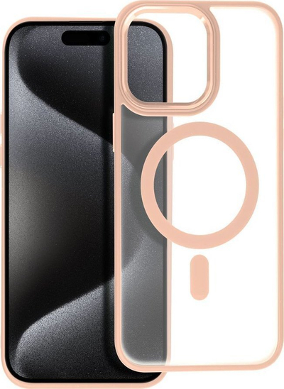 Futera silikoni Futera për iPhone 15 Pro Max, MagSafe, transparente matte