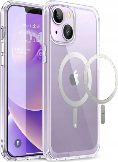 Kuti mbrojtëse SUPCASE Unicorn Beetle Mag për iPhone 14 Plus, transparente, e hollë