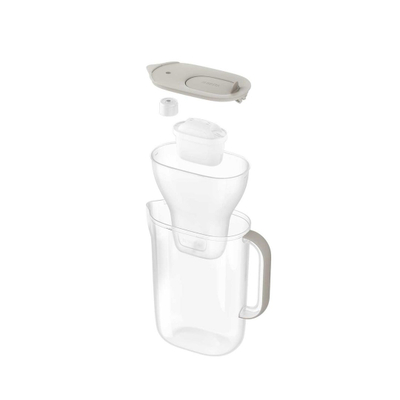 Filtër uji Brita Style Essential, 2.4L, me 3 filtra MAXTRA PRO Pure Performance, ngjyrë rëre