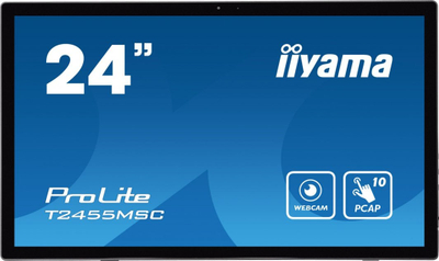 Monitor iiyama ProLite T2455MSC, 23.8", IPS, me prekje, i zi