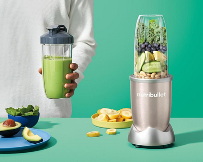 Blender Nutribullet NB907CP, 0.9 L, bezhë