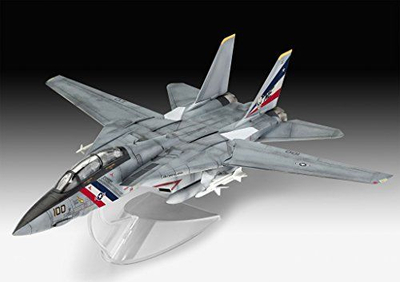 Model avioni Revell F-14D Super Tomcat, shkalla 1:100, plastik, gri